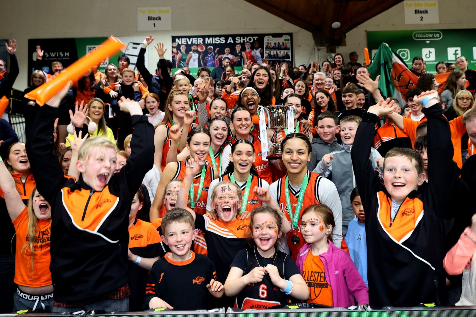 Pyrobel Killester Complete Double With Missquoteie Champions Trophy